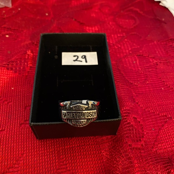 - 12 Styles Size 10 Harley Men’s Rings - Picture 12 of 13